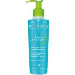 Bioderma Sebium Foaming Gel for Skin Purifying, 200ml