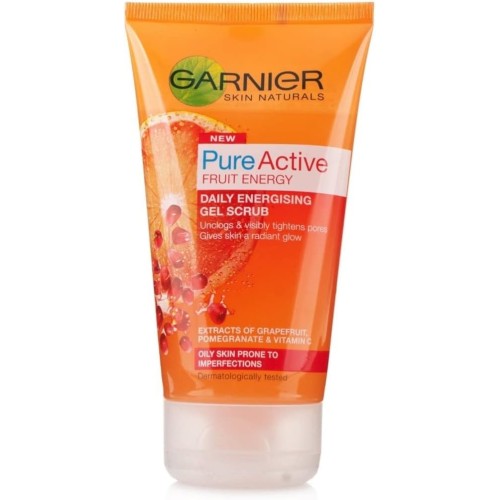 Garnier Skin Naturals Pure Active Gel Scrub, 150ml