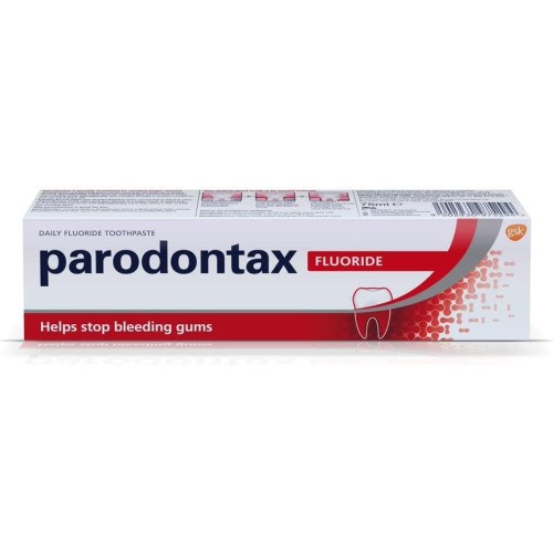 Parodontax Fluoride Toothpaste for Bleeding Gums, 75ml