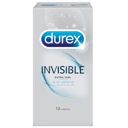 Durex Invisible Extra Thin 10 Pcs 