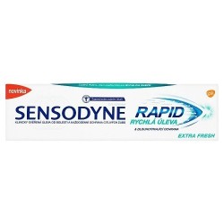 Sensodyne Rapid Relief Sensitive Toothpaste, Extra Fresh 75Ml