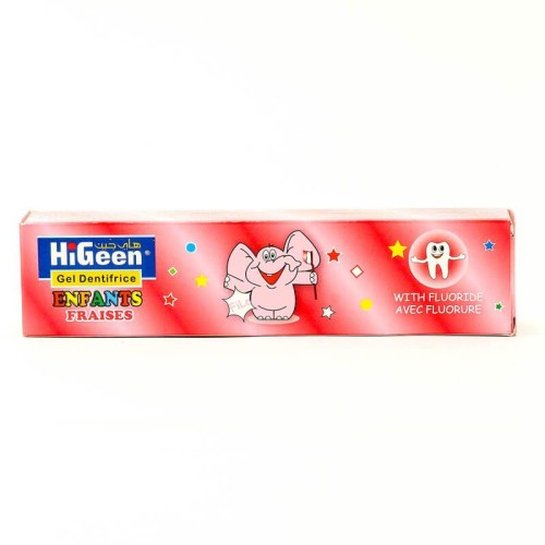 HiGeen Kids Dentifrice Toothpaste Strawberry 65g