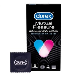 Durex Condom Mutual Pleasure - 6 Pcs