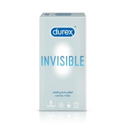 Durex Invisible Extra Thin 6 Pcs 