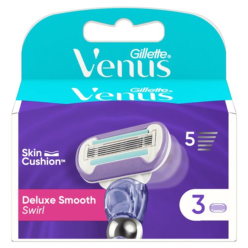 Gillette Venus Breeze Razor Blades For Women, 4