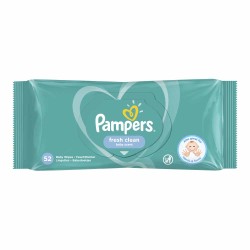 Pampers Fresh Clean Baby Wipes 52 pack