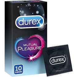 Durex Condom Mutual Pleasure - 10 Pcs