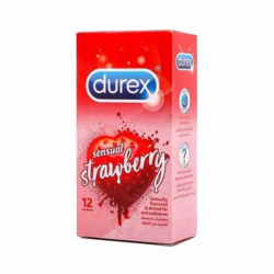 Durex Sensual Strawberry 12 Pcs