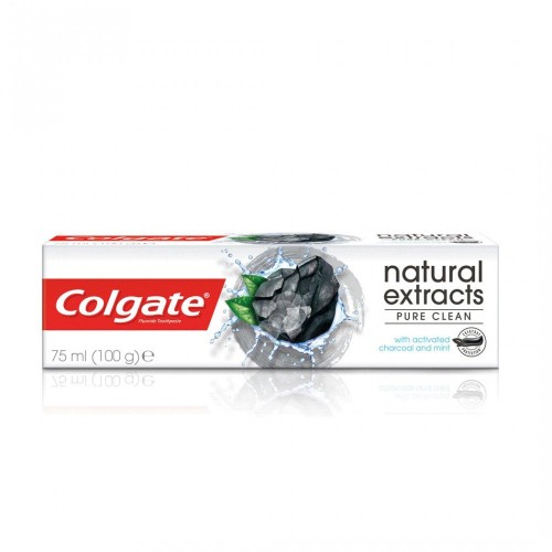 Colgate Natural Extracts Deep Clean with Activated Charcoal Toothpaste 75ml 