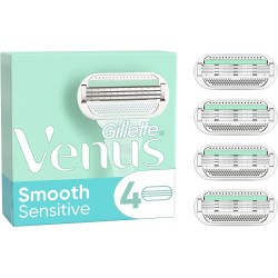 Gillette Venus Smooth Sensitive 3 Blades ×4 REFILLS
