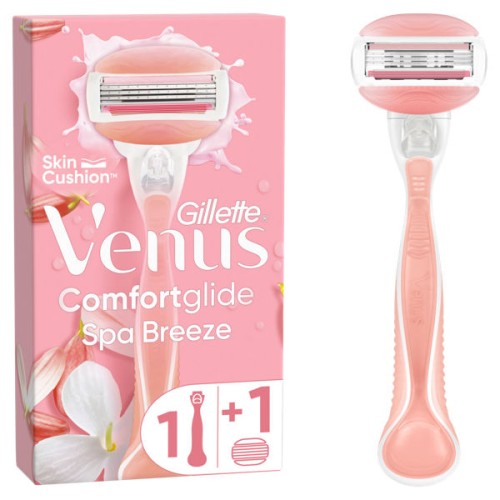 Gillette Venus Comfortglide razor 3 blades Spa breeze