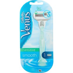 Gillette Venus Sensitive Smooth Razor Handle for Women 