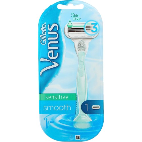 Gillette Venus Sensitive Smooth Razor Handle for Women 