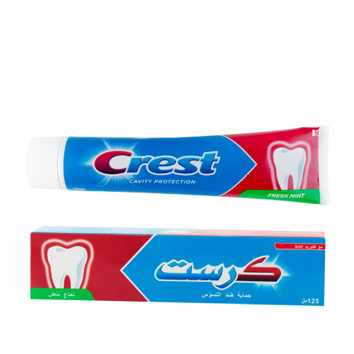 Crest cavity protection calci-dent fresh toothpaste - 125 ml 
