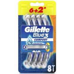 Gillette Blue 3 Comfort Disposable 8 pc 